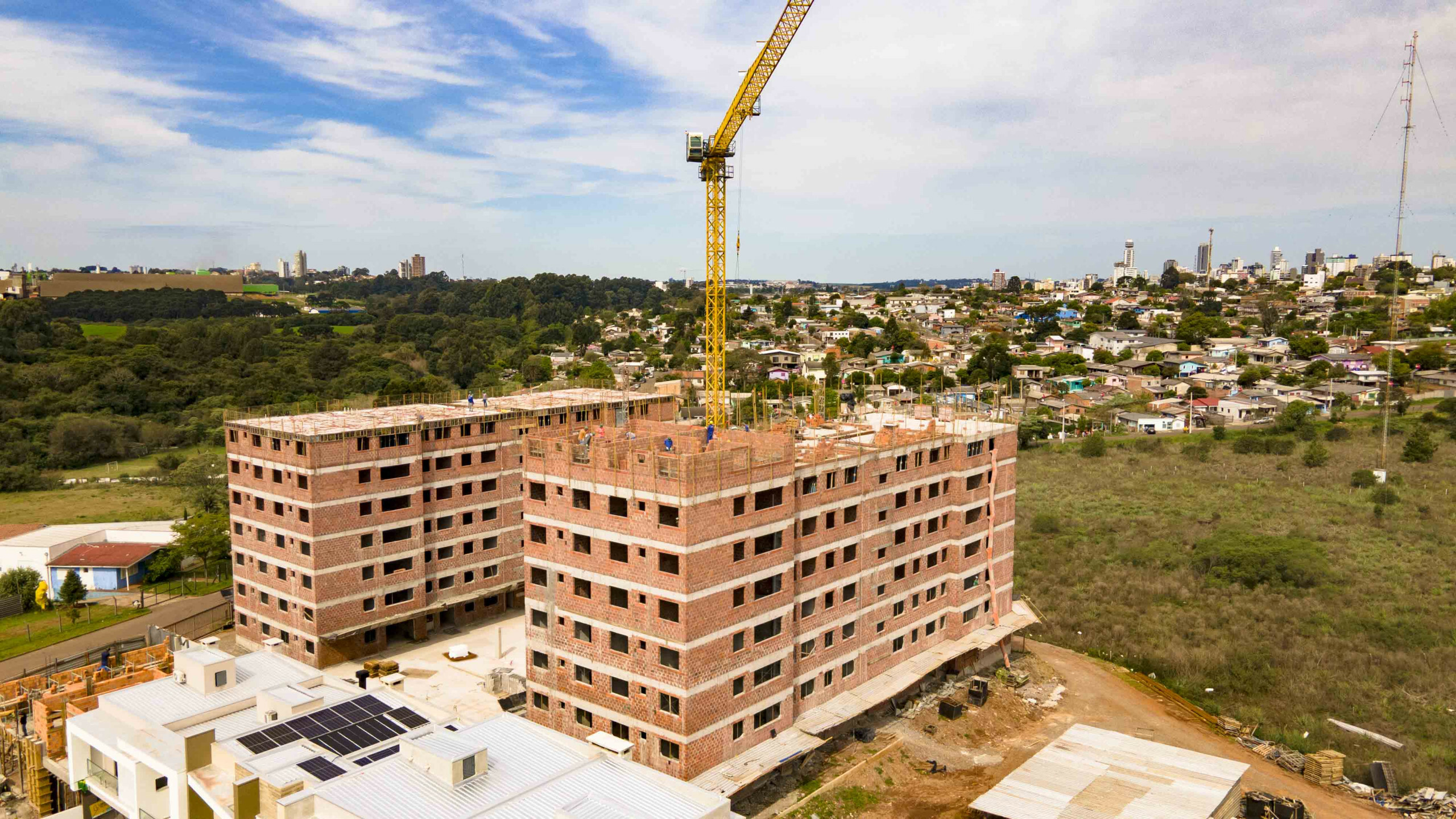 Andamento da Obra